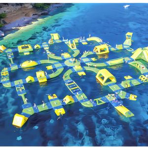 Plataforma Flotante Acuática con Cama Elástica / Parque Acuático Inflable para Playa y <span class=keywords><strong>Resort</strong></span> - Product Image 1