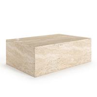 Table basse en marbre moderne Kumusi pour salon