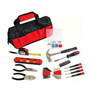 Professional 138-Piece <b>Hand</b> <b>Tool</b> <b>Set</b> General Household Repair <b>Tool</b> Kit with Portable <b>Tool</b> Bag for Home DIY and Maintenance - Product Image 1