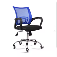 Chaises de bureau pivotantes et inclinables en nylon et plastique, à bas prix, en vente, pour usage hôtelier