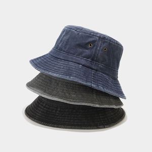 Sombrero de Pescador Vintage de Algodón Lavado con Logotipo Personalizado, Sombrero de Pescador Plano para Mujer y Hombre - Product Image 5