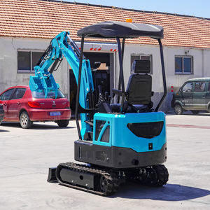 Miniexcavadora de <span class=keywords><strong>0</strong></span>,8 toneladas, miniexcavadora CE/EPA, China, excavadora al por mayor, precios de 1 tonelada y 2 toneladas con cubo de pulgar - Product Image 2