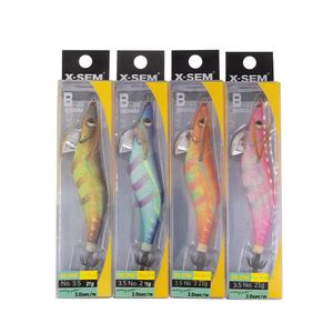 Señuelo de Pesca X-SEM Patrol Island B-G1, Señuelo Luminoso de Acero Inoxidable para Camarones, Cebo Suave Biónico de Ocho Garras, Cola Grande, Imitación de Calamar - Product Image 1