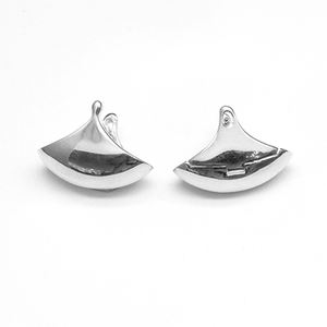 Nuevo diseño Pendientes <span class=keywords><strong>de</strong></span> arco pulido <span class=keywords><strong>de</strong></span> <span class=keywords><strong>oro</strong></span> <span class=keywords><strong>de</strong></span> 18K Pendientes <span class=keywords><strong>de</strong></span> aro en forma <span class=keywords><strong>de</strong></span> barco <span class=keywords><strong>de</strong></span> Plata <span class=keywords><strong>de</strong></span> Ley 925 - Product Image 2