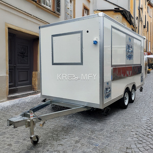 Custom Price Outdoor Coffee Street Kitchen Burger <b>Pizza</b> Mobile Food Truck Trailer - Product Image 6