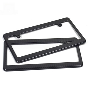 Cadre de plaque d'immatriculation universel en acier inoxydable japonais, support de plaque d'immatriculation pour voiture - Product Image 1