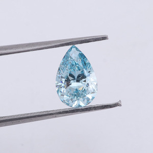 <span class=keywords><strong>Diamant</strong></span> bleu de laboratoire en forme de poire VS1 Fancy Loose Stones Blue Lab Grown <span class=keywords><strong>1</strong></span> <span class=keywords><strong>Carat</strong></span> CVD Diamond Price Per <span class=keywords><strong>Carat</strong></span> Cost Sales - Product Image 3