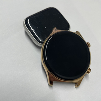 Maquette de montre en plastique, boîtier argenté et doré Starlight, accessoires de photographie, présentoir de comptoir pour la série de montres 8
