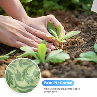 Gants de jardinage confortables en PU personnalisés, fabriqués directement par l'usine LQS, gants de sécurité pour le travail, pour femmes