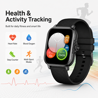 Reloj Inteligente TFT Cuadrado F34 con Logotipo Personalizado, Llamadas, Resistente al Agua IP67, Frecuencia Cardíaca, Oxígeno en Sangre, Reloj Deportivo
