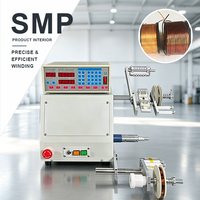Machine à enrouler les bobines de transformateur semi-automatique CNC pour la fabrication de moteurs à fil de cuivre avec panneau de commande numérique