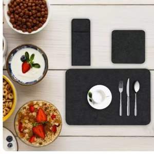 แผ่นรองจานแบบพับได้สำหรับครัว ทำจากดินไดอะตอมไมต์ แห้งเร็ว ซึมซับน้ำได้ดี สำหรับวางบนเคาน์เตอร์ครัว - Product Image 3