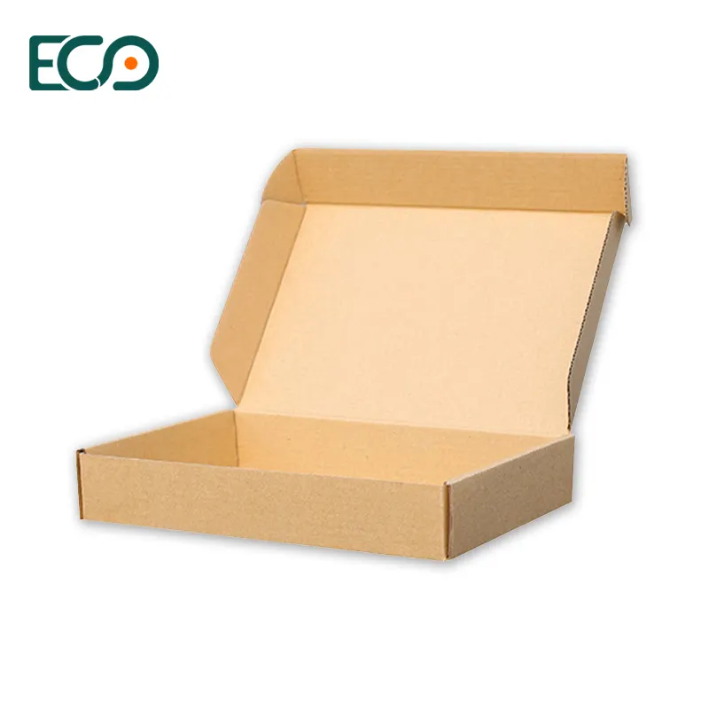 ECO Kraft papier Mailer Express Versand Verpackungs box Großhandel Verschiedene Größen Express Box Karton