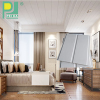 Extra-Long carrelage mural en PVC, caftans, décoration de bureau, ascenseur, intérieur, panneau mural, Faux toit, Design de carrelage