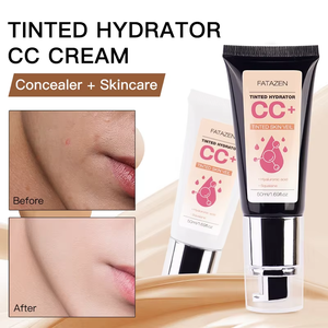 Marque privée Soin du visage Liquide Blanchissant <span class=keywords><strong>CC</strong></span> Crème Cosmétiques Fond de Teint Correcteur Hydratant Éclaircissant <span class=keywords><strong>CC</strong></span> Crème Pour Le Visage Pour Hommes - Product Image 4