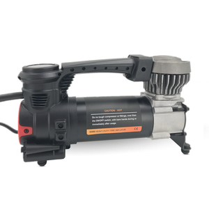 Clip de batería dual Compresor Puntero Pantalla 12V CE Heavy-Duty Handheld Alta potencia Bomba de aire rápida Inflador de neumáticos de coche Plástico - Product Image 4