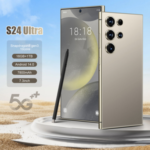Hot bán New điện thoại thông minh S24 S25 siêu 7.3 inch <span class=keywords><strong>Android</strong></span> 13.0 16GB + 1TB điện thoại di động 50MP + 108mp 7000 mAh toàn cầu 5 gam điện thoại di động - Product Image 2