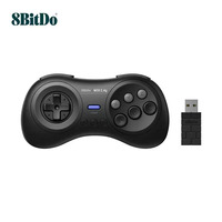Kualitas Bagus 8Bitdo M30 Mini Edition 2.4G Wireless Game Controller untuk Switch/MD Gamepad Joystick