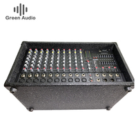 GAX-EB10 Amplificateur de puissance audio professionnel 10 canaux, mixeur numérique BT, enregistrement karaoké, console de mixage avec effets de réverbération KTV