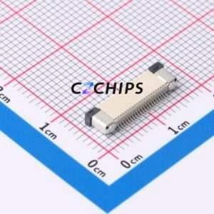 FPC-0.5AS-21PWCR-H20 FFC/FPC Connector SMD,P=0.5mm,Horizontal Mount Connector Drawer Type Top Contact 21P 0.5mm - Product Image 2