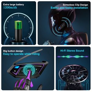 Auriculares Intercomunicador para Motocicleta <span class=keywords><strong>EJEAS</strong></span> <span class=keywords><strong>MS8</strong></span> con Diseño de Malla, Material ABS, Conectividad Bluetooth para Conducir - Product Image 5