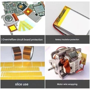 Polyimide Silicone Vinyl điện nhiệt độ cao cách nhiệt băng với chết cắt dính cho Electro Pi - Product Image 3