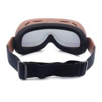 Lunettes de moto rétro unisexe Lunettes de casque de moto vintage