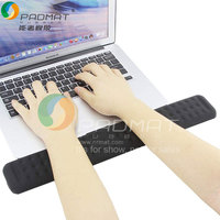Repose-poignet ergonomique en mousse à mémoire de forme, tapis de souris en PU antidérapante pour ordinateur PC et portable