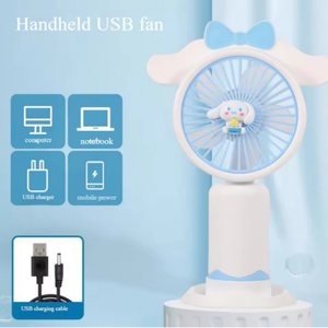 The 2025 New Mini Portable Cartoon Design, <b>Battery</b>-rechargeable, USB <b>5v</b> Electric Air-cooled Fan, Single-use - Product Image 6