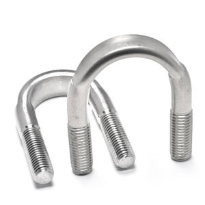 Perno en <span class=keywords><strong>U</strong></span> 1,5 "1/2" 3/4 "Material de acero inoxidable Pernos en <span class=keywords><strong>U</strong></span> de flexión redondos planos - Product Image 5