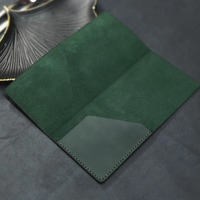 Porte-menu en cuir PU de haute qualité, personnalisé, élégant, pour restaurant, avec poche
