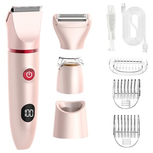 5 in One Lady Shaver Electric Bikini Hair Removal Painless Lady Body <b>Epilator</b> Electric Shaver Razors Eplilator Body Hair Trimmer - Product Image 1