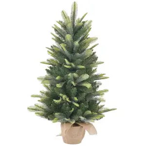 Decoración creativa para jardín, artesanía para el hogar, agujas de pino de Navidad, árbol, 2022