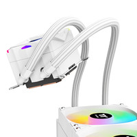Refroidisseur liquide Thermalright Ultra 360 Blanc 4 broches ARGB Ventilateur de refroidissement pour jeux informatiques Refroidisseur d'eau pour processeur Radiateur