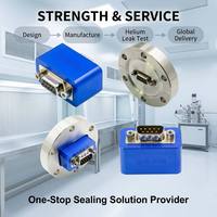 Conector Industrial Asaze Rae RZ-E-DB09-M/F Estándar con Sellado Epóxico de Densidad PEEK