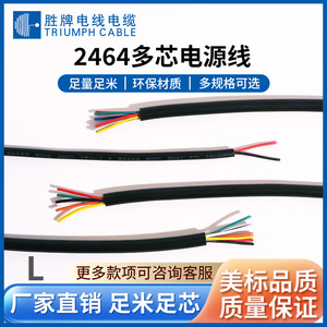 Triumph Cable Multi-Conductor Signal Wire 2464-26AWG Tinned Copper PVC Flame Retardant For Equipment Internal Use - Product Image 5