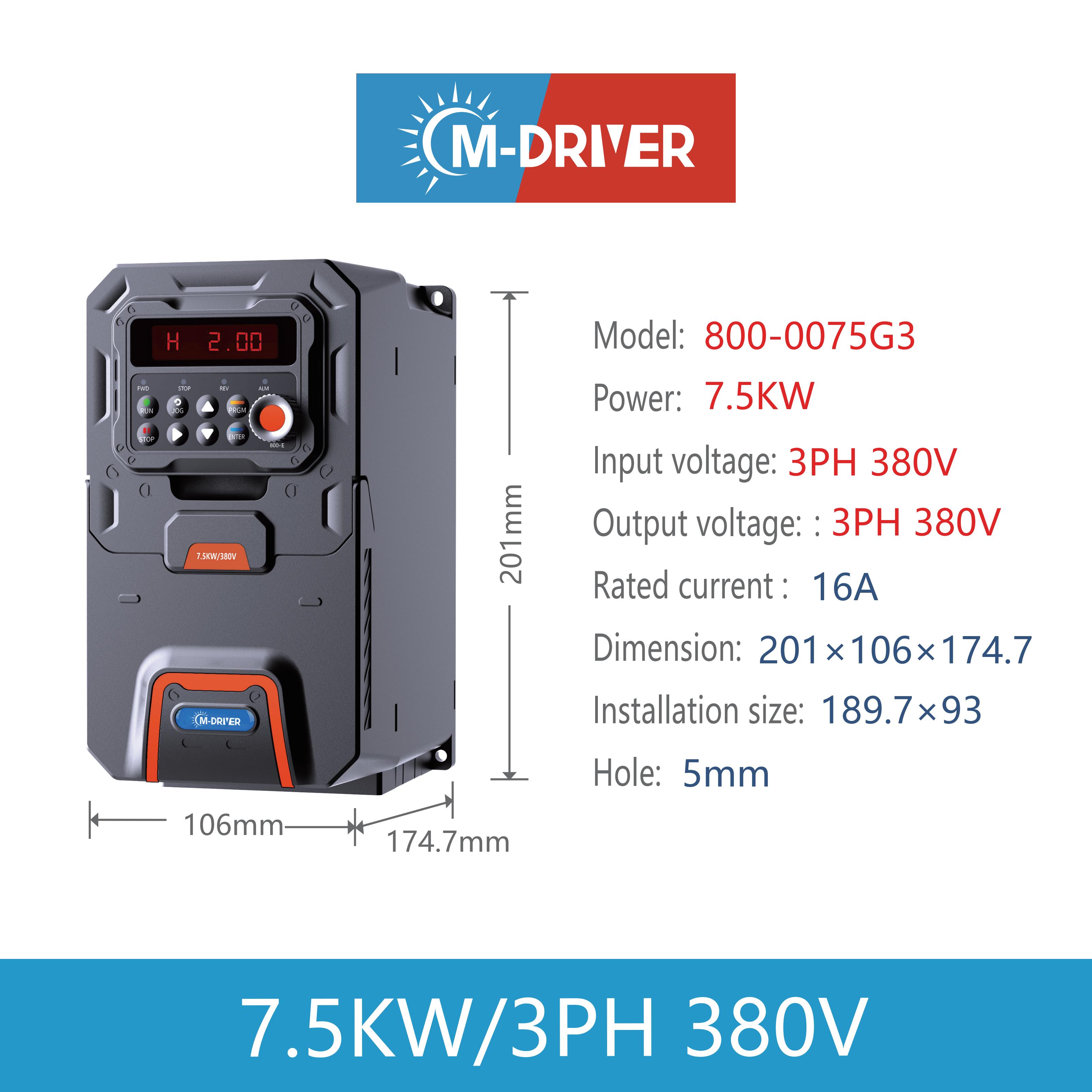 7,5 kW/380 V