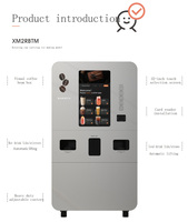 Distributeur automatique de café à écran tactile Loyalsuns avec fonctionnement automatique et plusieurs boissons