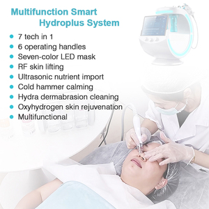 Appareil de soin du visage professionnel 7 <span class=keywords><strong>en</strong></span> 1 2024, microdermabrasion, oxygénation, machine à oxygène pour le visage - Product Image 6