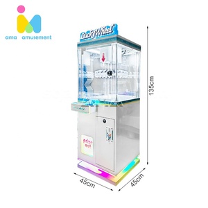 AMA squisito Mini distributore automatico a gettoni a ruota fortunata pinze per bambole - Product Image 4