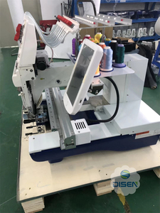 เครื่องปักคอมพิวเตอร์แบบหัวเดียวรุ่น Disen New ขนาดพื้นที่ปัก 360x510 มม. พร้อมเครื่องตัดเลเซอร์สำหรับปักหมวก - Product Image 4