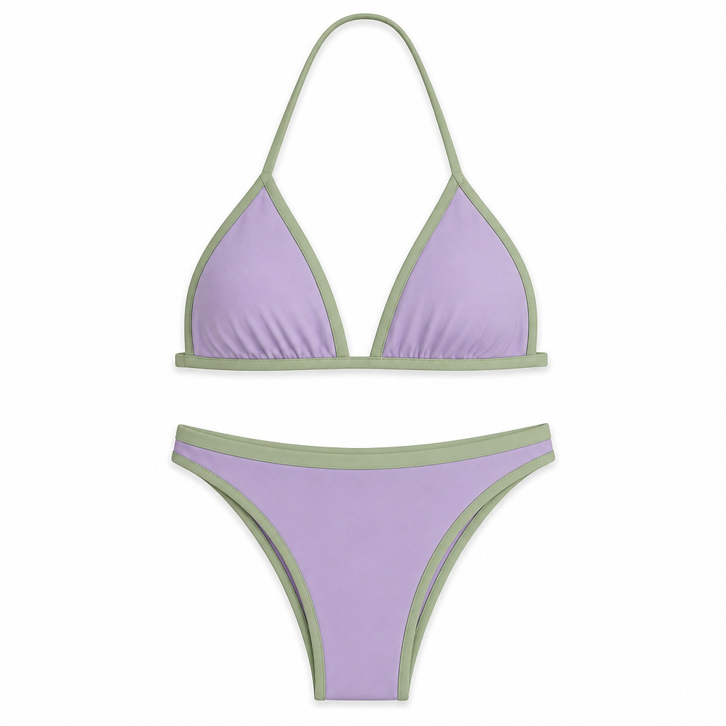 Haut de bikini à double épaisseur