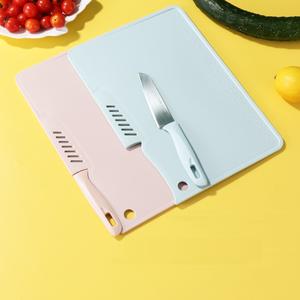 Juego de Tablas de Cortar Multifuncionales para Cocina, Cuchillo para Frutas, Práctico para Acampar, Herramienta Auxiliar para Verduras - Product Image 3