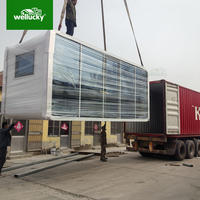 WELLUCKY Casa Cápsula Prefabricada Moderna, Cabaña Móvil Modular, Hotel Resort, Villa, Casa Pequeña, Cabaña Apple Personalizada