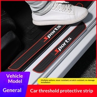 Bande de seuil de porte de voiture universelle anti-choc, anti-griffures et anti-coup de pied – Autocollant de modification