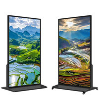 Affichage numérique haute luminosité et écran vidéo LED, support d'affichage LED, totem LED, écran d'affichage pour la publicité marketing