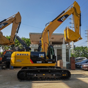 Excavadora de cadenas Caterpillar 320D usada de 20 toneladas, modelo 2022, motor japonés, bomba de engranajes, excelente estado, componentes originales - Product Image 1