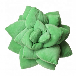 Sang Trọng Tùy Chỉnh OEM/ODM Cây Mọng Nước Rau Giả Vờ Mô Phỏng Cây Nhồi Plush Seat Cushion Gối - Product Image 3