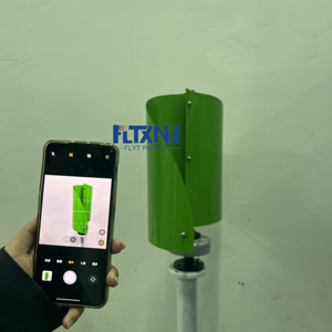 Generador Eólico Vertical de Energía Gratuita para Fábricas, Sistema Eólico Residencial de 1kw 12/24/48v, Instalación en Techo - Product Image 3