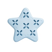 Support de douche en silicone personnalisé avec ventouse, plateau diffuseur d'aromathérapie, porte-savon mural ou de sol avec drainage, pour bombes de bain